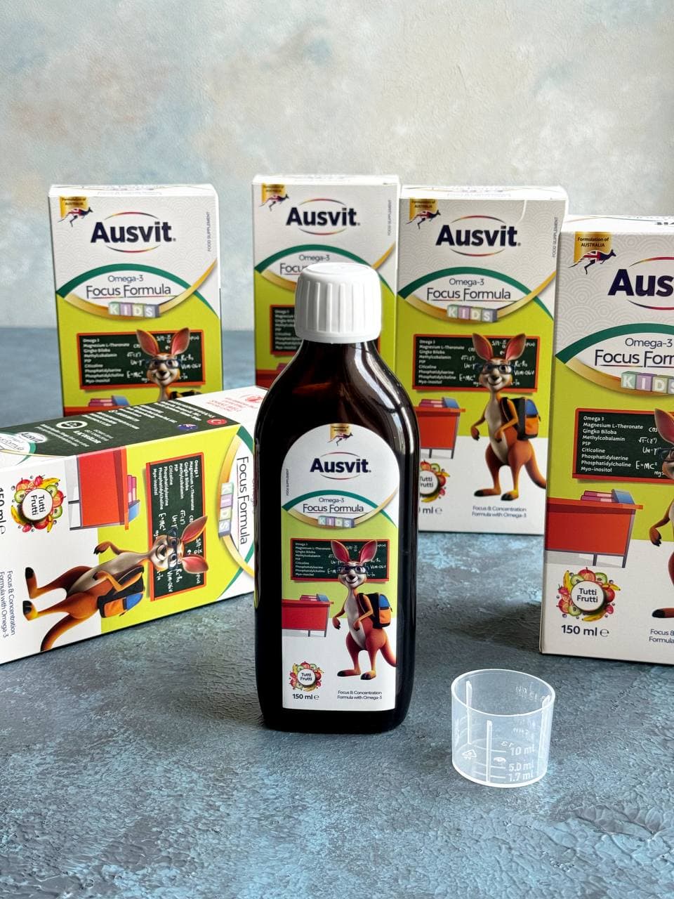 Ausvit Omega-3 Kids – Bolalar diqqati uchun Omega-3