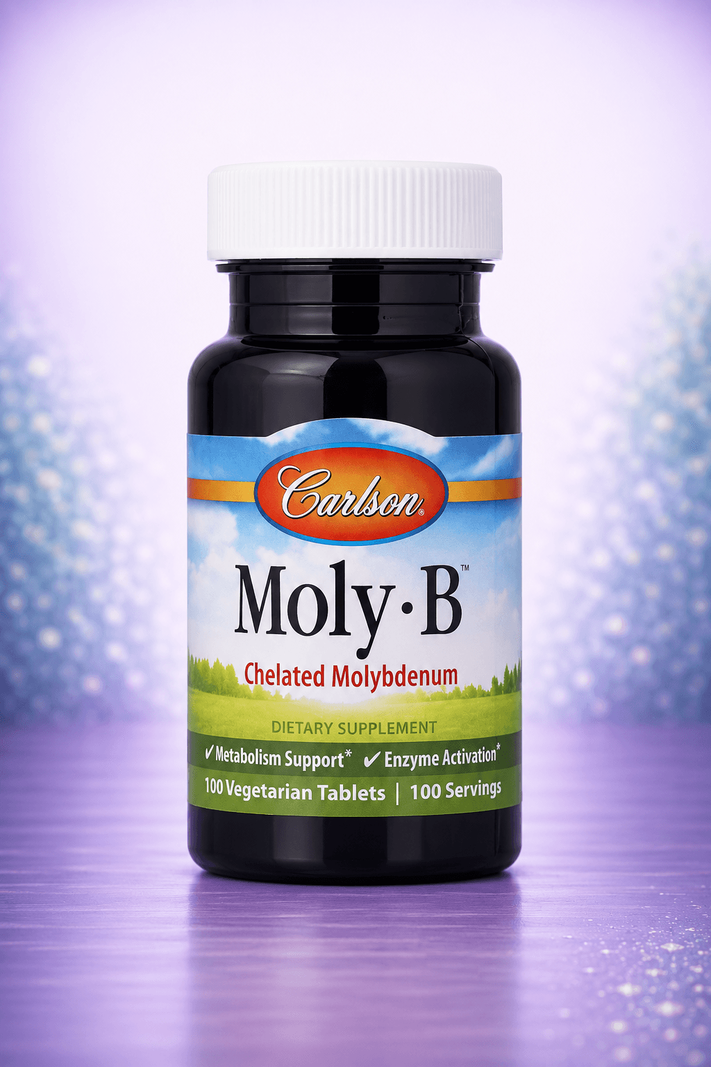 Carlson, Moly-B, 100 Vegetarian Tablets