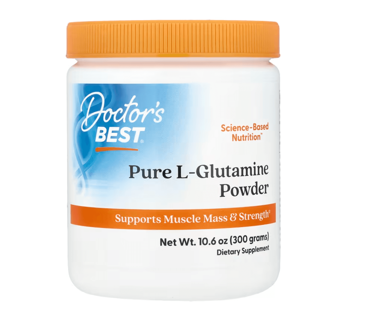 Doctor's Best, Pure L-Glutamine Powder, 10.6 oz (300 g)