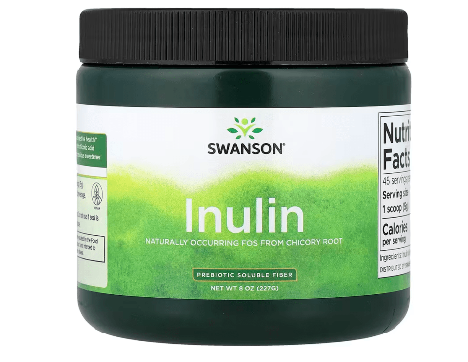 Swanson Vitamins, Inulin, Prebiotic Soluble Fiber, 8 oz (227 g)