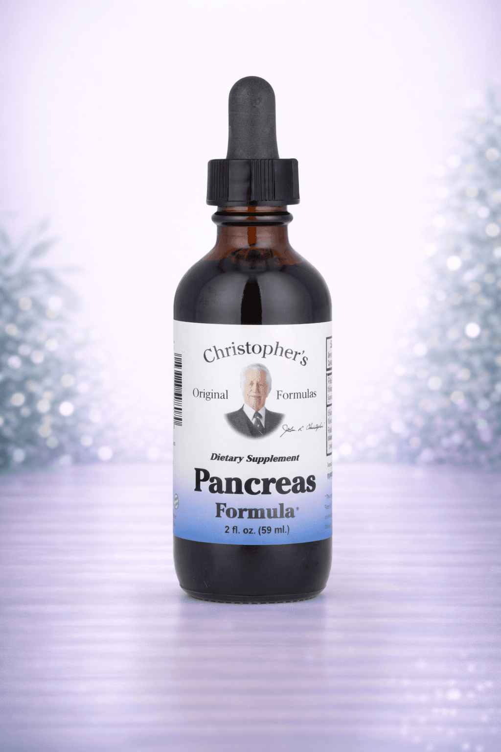 Christopher's Original Formulas, Pancreas Formula, 2 fl oz – Oshqozon osti bezi faoliyati uchun 59ml