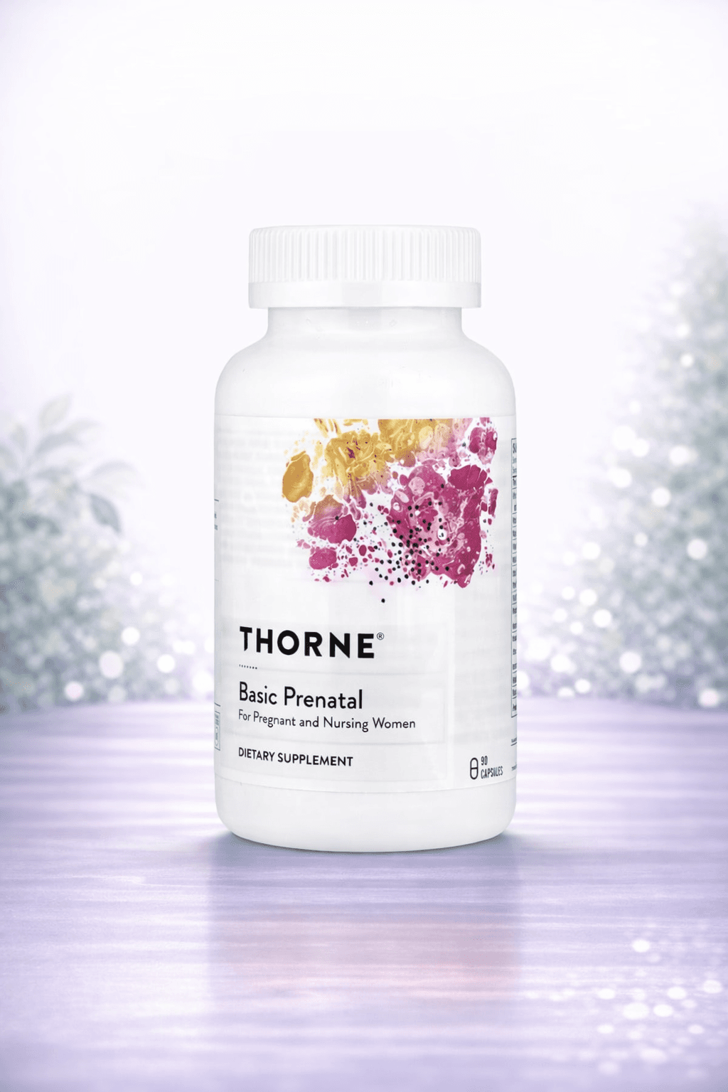 Thorne, Basic Prenatal, – Homiladorlar uchun premium vitaminlar 90pcs