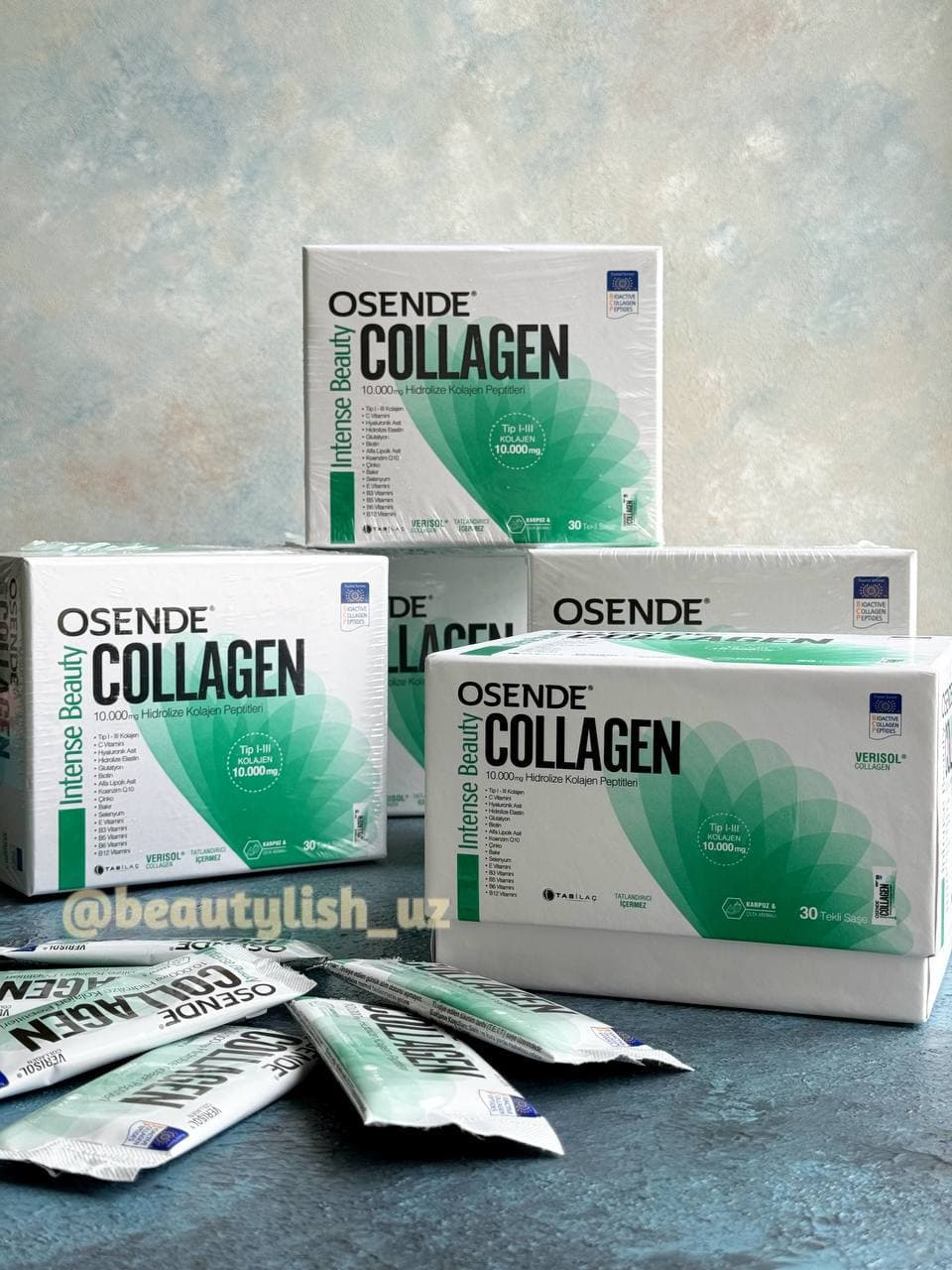 Osende Collagen Beauty – Go‘zallik uchun kollagen (suyuq/kukun)