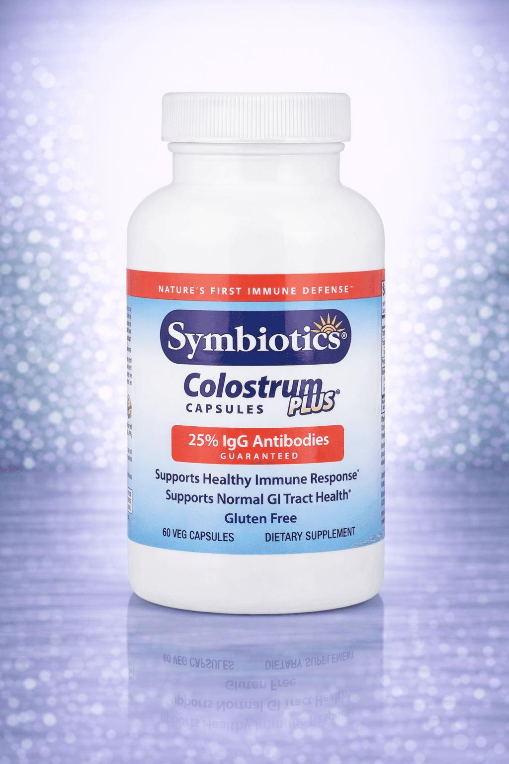 Symbiotics, Colostrum Plus®, 60 Veg Capsules
