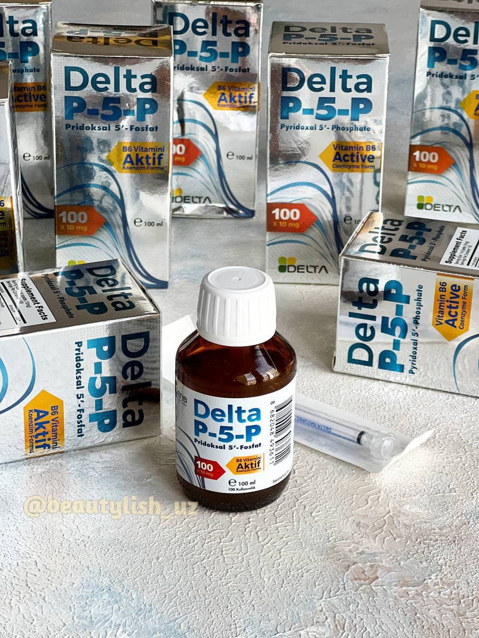Delta P-5-P B6 – Miya va asab uchun faol B6 vitamini