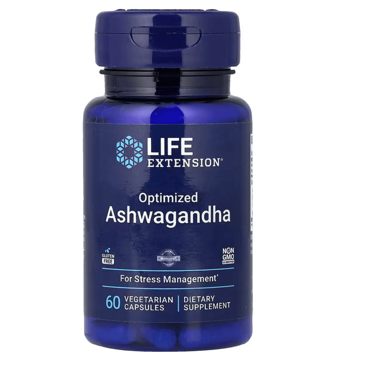 Life Extension, Optimized Ashwagandha Extract, 60 Vegetarian Capsules