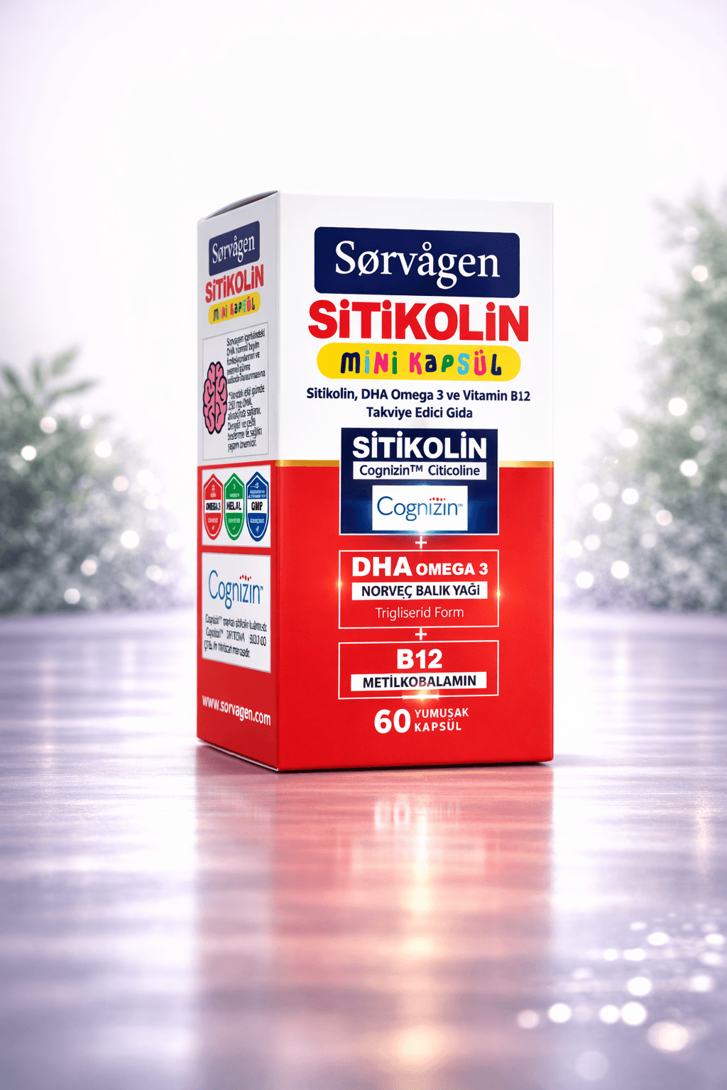 Sorvagen Sitikolin Mini – Miya quvvati (mini kapsula)
