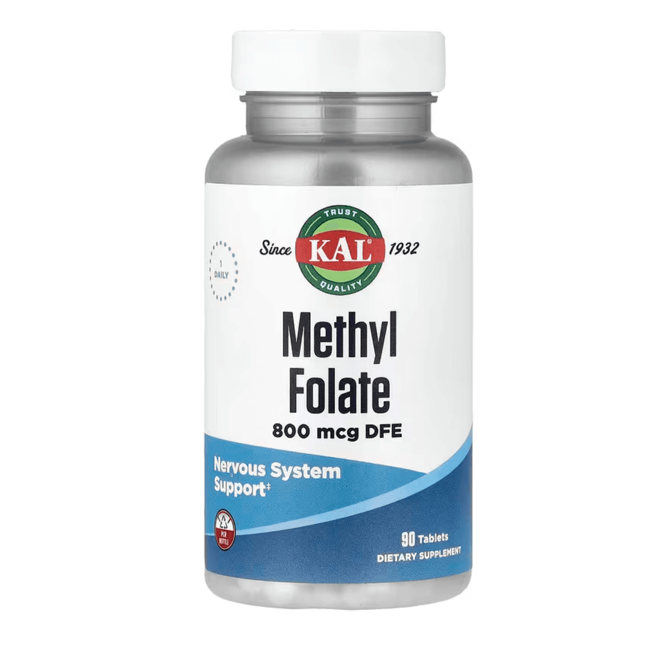 KAL, Methyl Folate, 800 mcg DFE, 90 Tablets
