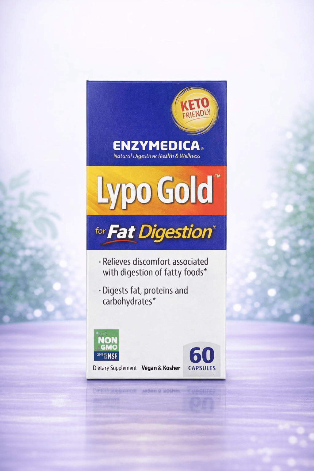 Enzymedica, Lypo Gold™, For Fat Digestion, 60 Capsules