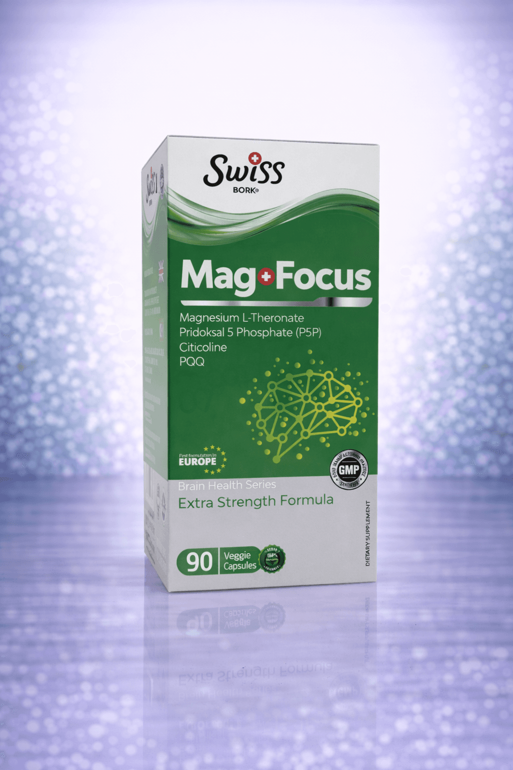 Swiss Mag Focus – Miya uchun Magniy L-Treonat