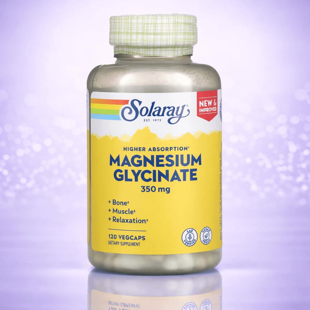 Solaray, High Absorption Magnesium Glycinate, 350 mg, 120 VegCaps