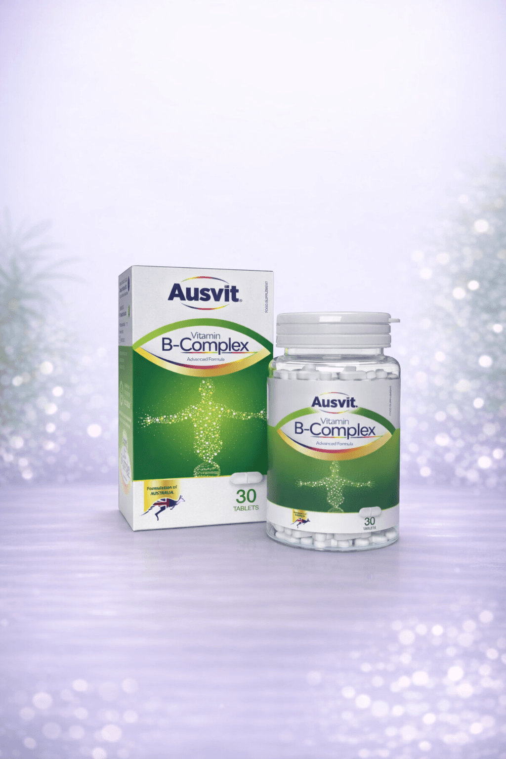Ausvit B-Complex – B-vitaminlar majmuasi (30 tab)