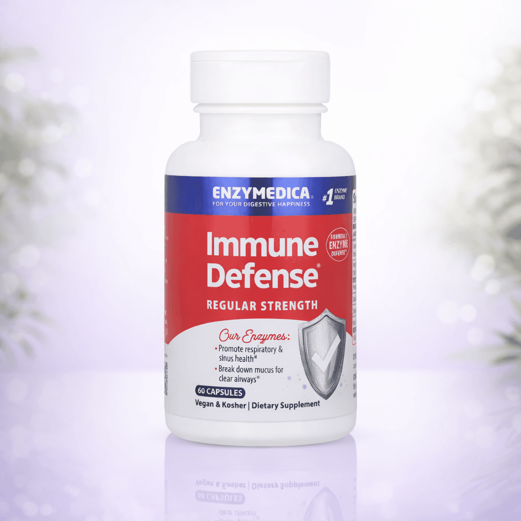 Enzymedica, Immune Defense®, – Immunitetni kuchaytiruvchi va himoyasi uchun 60pcs
